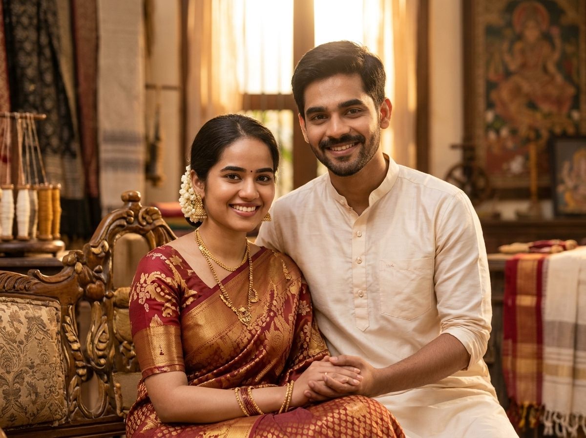 Supriya and Nagarjuna, Founders of Puttadi Bomma Handlooms